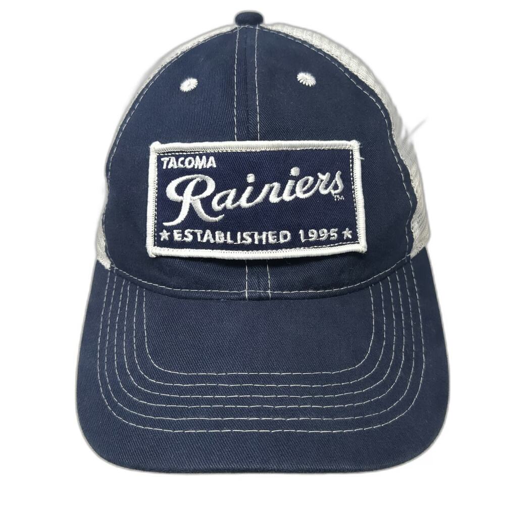 Promotional Adventures Tacoma Rainiers MiLB Blue One Size Mesh Strapback Hat